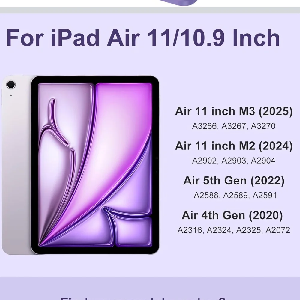 Purple Wireless Keyboard Case